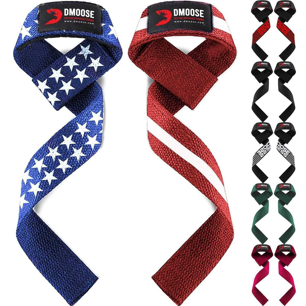 DMoose Fitness DMoose Lifting Straps 24 inch Wrist Straps for Weightlifting - Sports Supplies Online Store