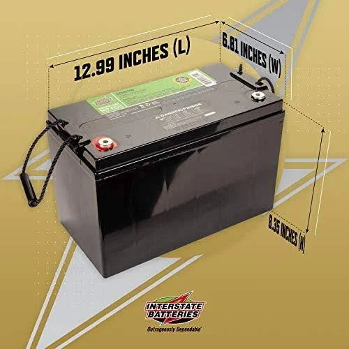 12V 110 Ah SLA/AGM Deep Cycle Battery for Solar, Wind, and RV B819