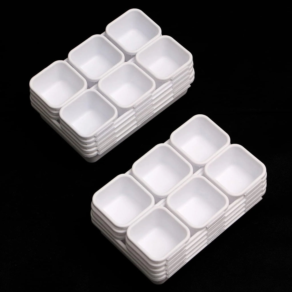 42 Pack Interlocking Drawer Organizer Trays with Dividers Y770326