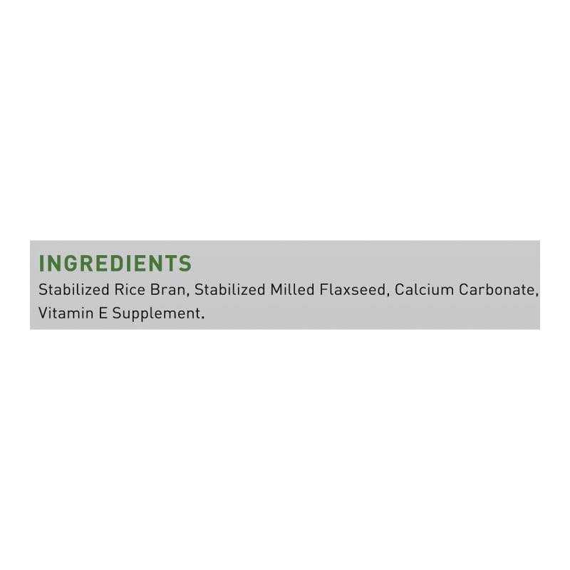 Stabilized Rice Bran Pellets Horse Supplement P2882