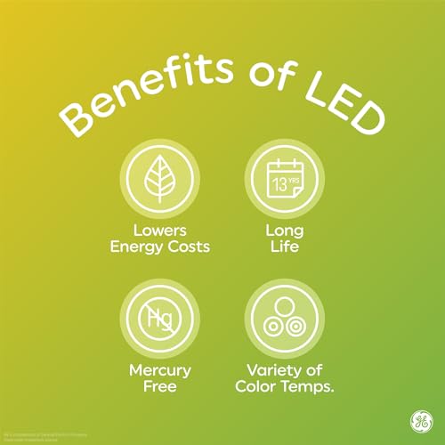 LED Light Bulbs 100W Soft White A19 Medium Base 2 Pack U500