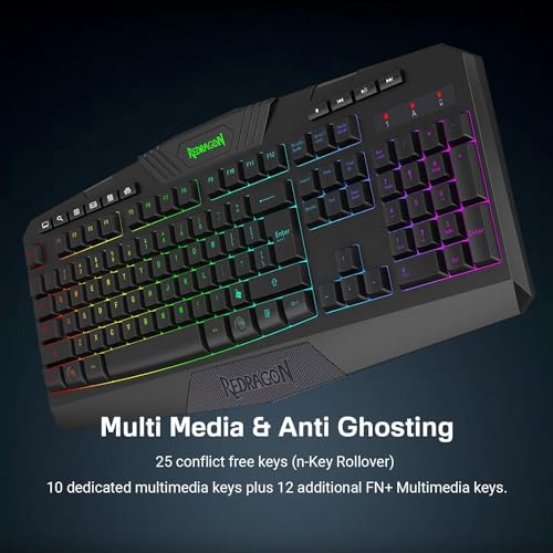 Wireless RGB Gaming Keyboard and Mouse Combo for PC I738544