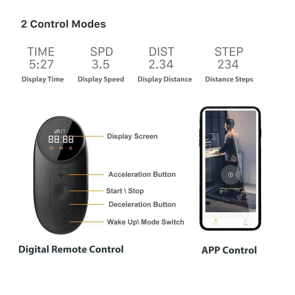Folding Treadmill Ultra Slim Portable Walking Pad V9721