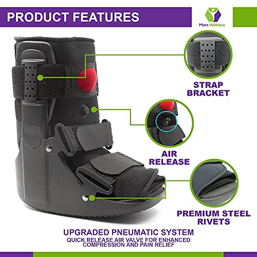 Short Air Cam Walker Boot for Fracture, Sprained Ankle or Foot U264197