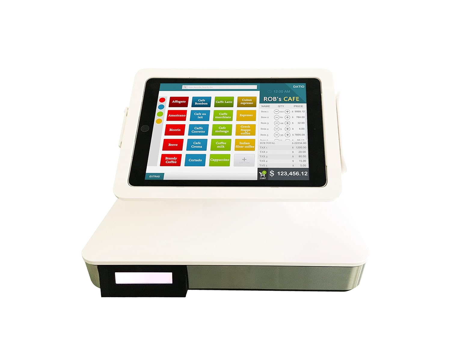 POS Base Station and Cash Register for iPad with Software C60710