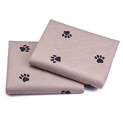 Washable Dog Pee Pads with Puppy Grooming Gloves Q342