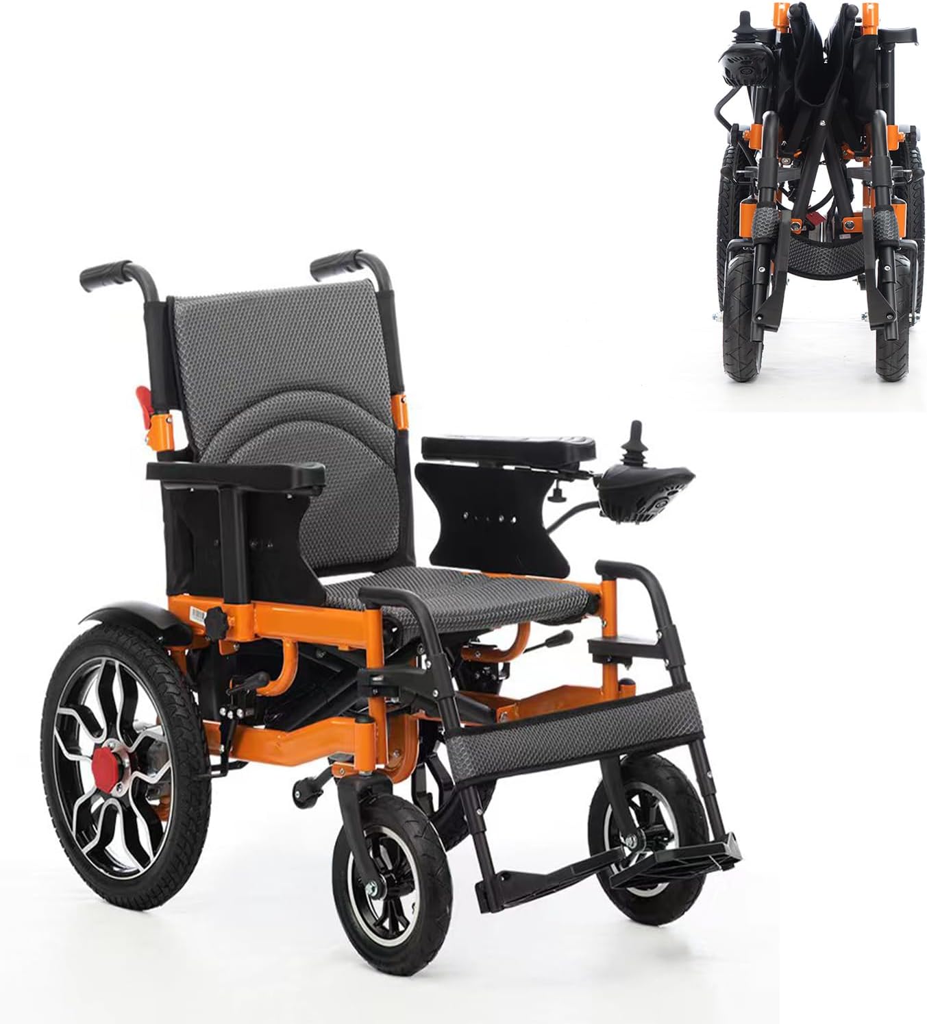 Foldable Electric Wheelchair for Adults, Portable Power Chair, Supports 300 Lbs Z54924