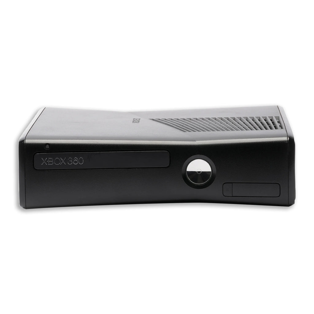 Xbox 360 S 4GB Game Console Black with Halo 4 and 2 Black Controllers R834