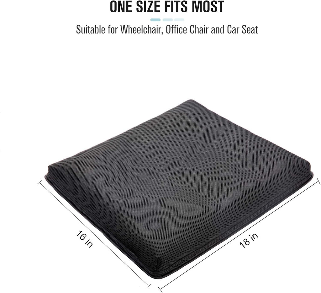 Rechargeable Electric Inflatable Air Seat Cushion with Massage Mode G40934