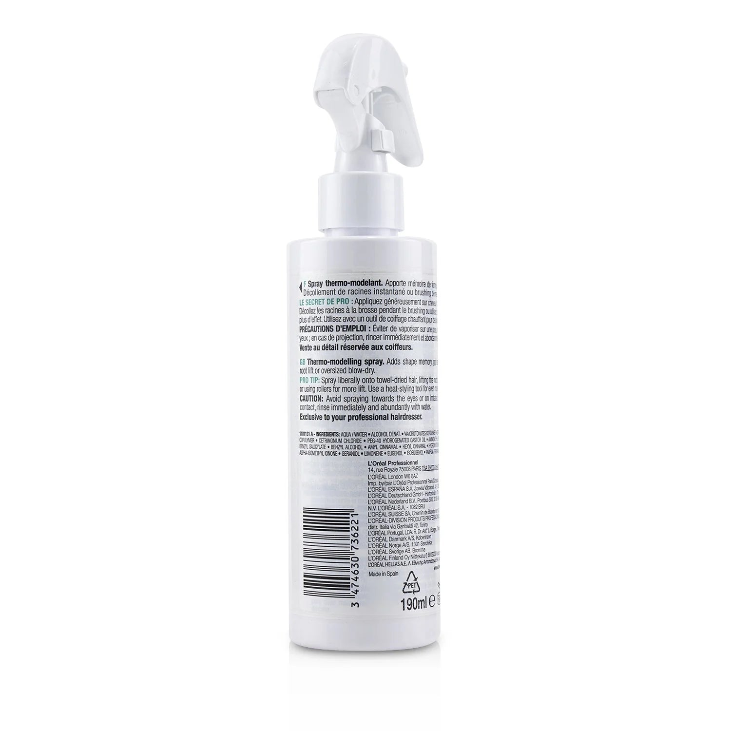 Thermo-Modelling Spray Force 4 190ml A82524