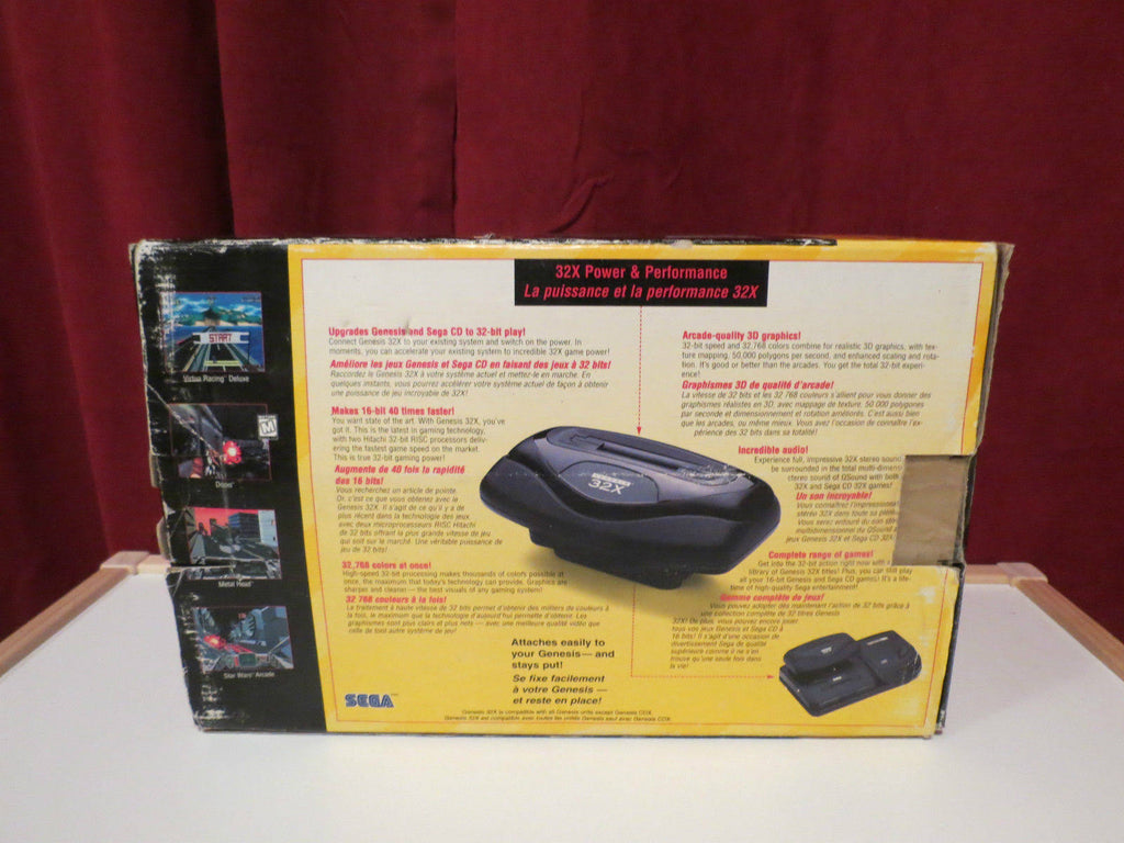 32X System Console with Power Supply and Link Cable R91443