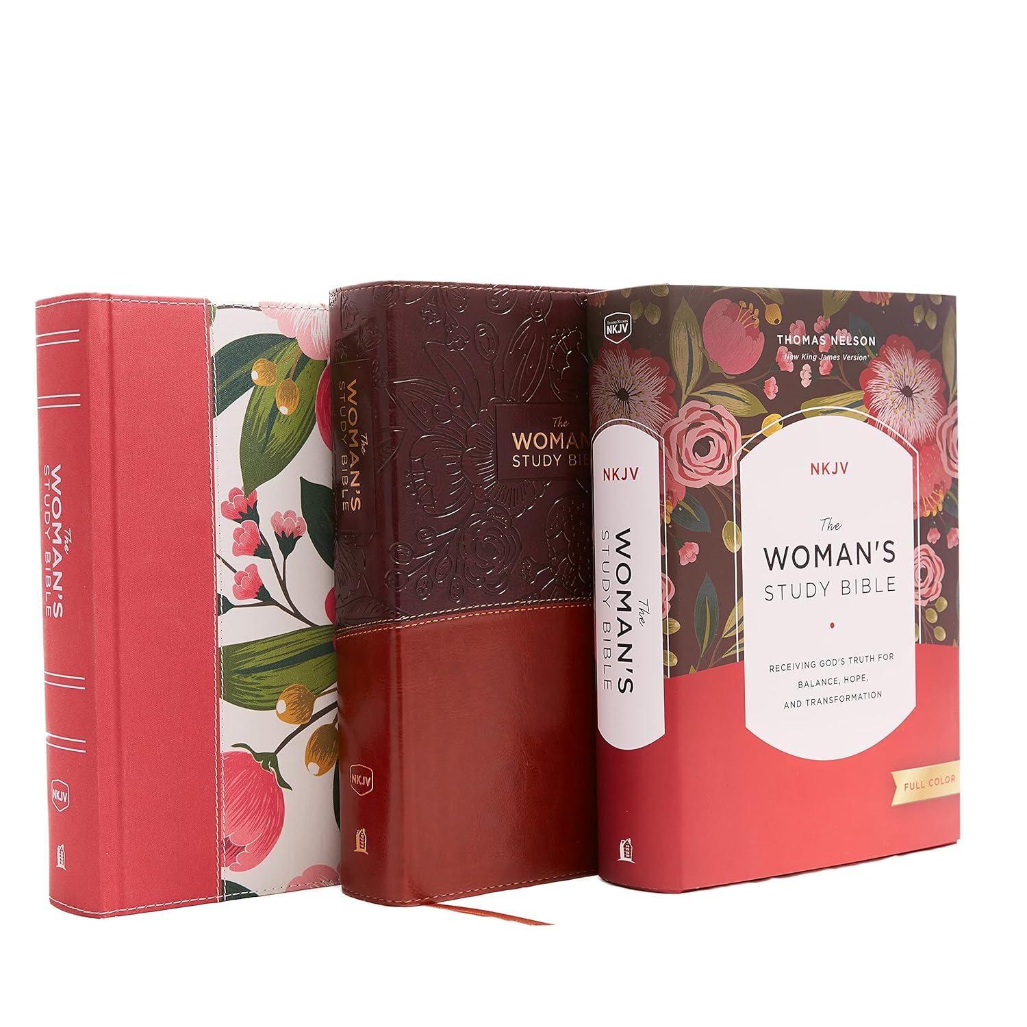 The Woman's Study Bible, Hardcover, Red Letter, Full-Color Edition X343
