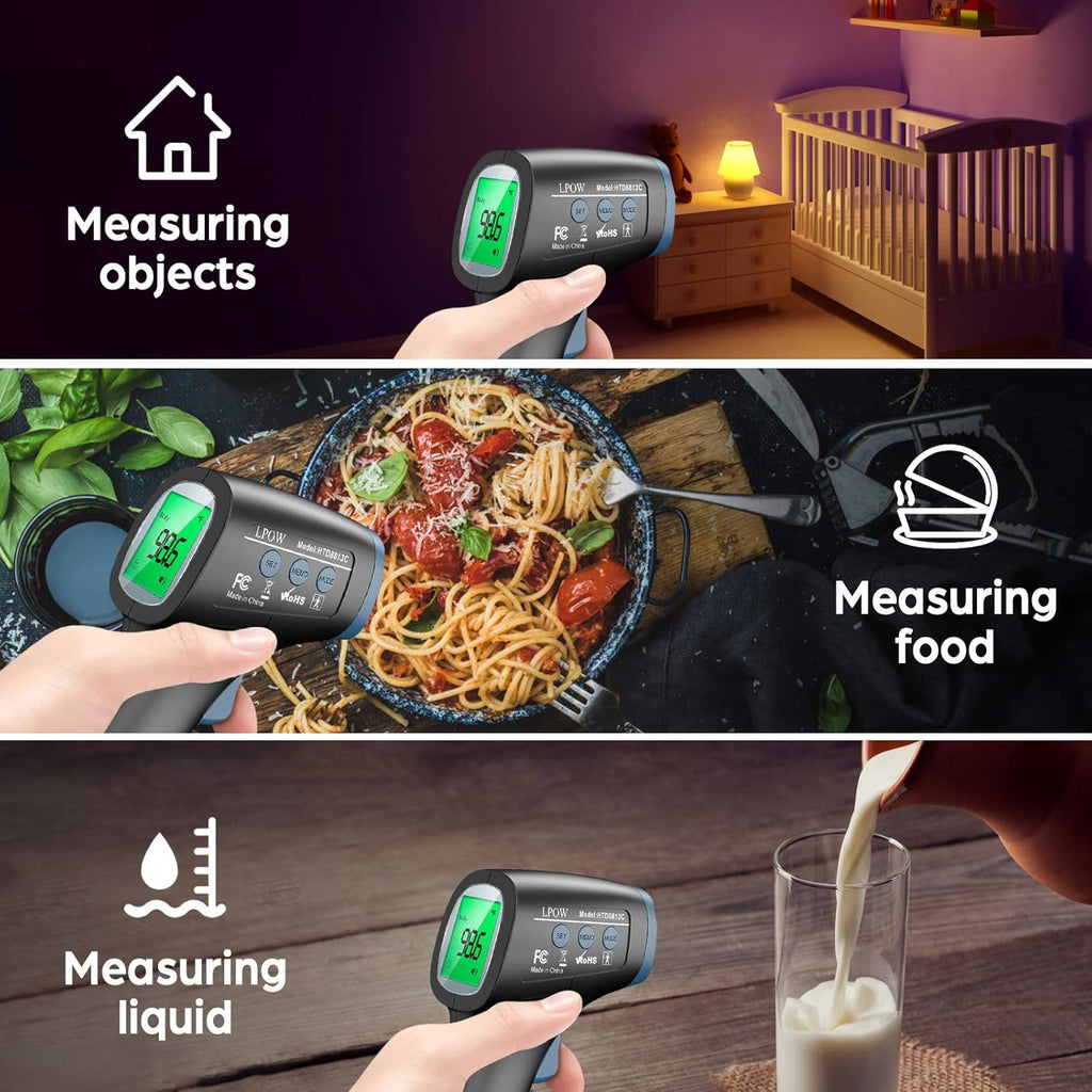 Touchless Infrared Thermometer for Adults, Kids, and Home Use U164704
