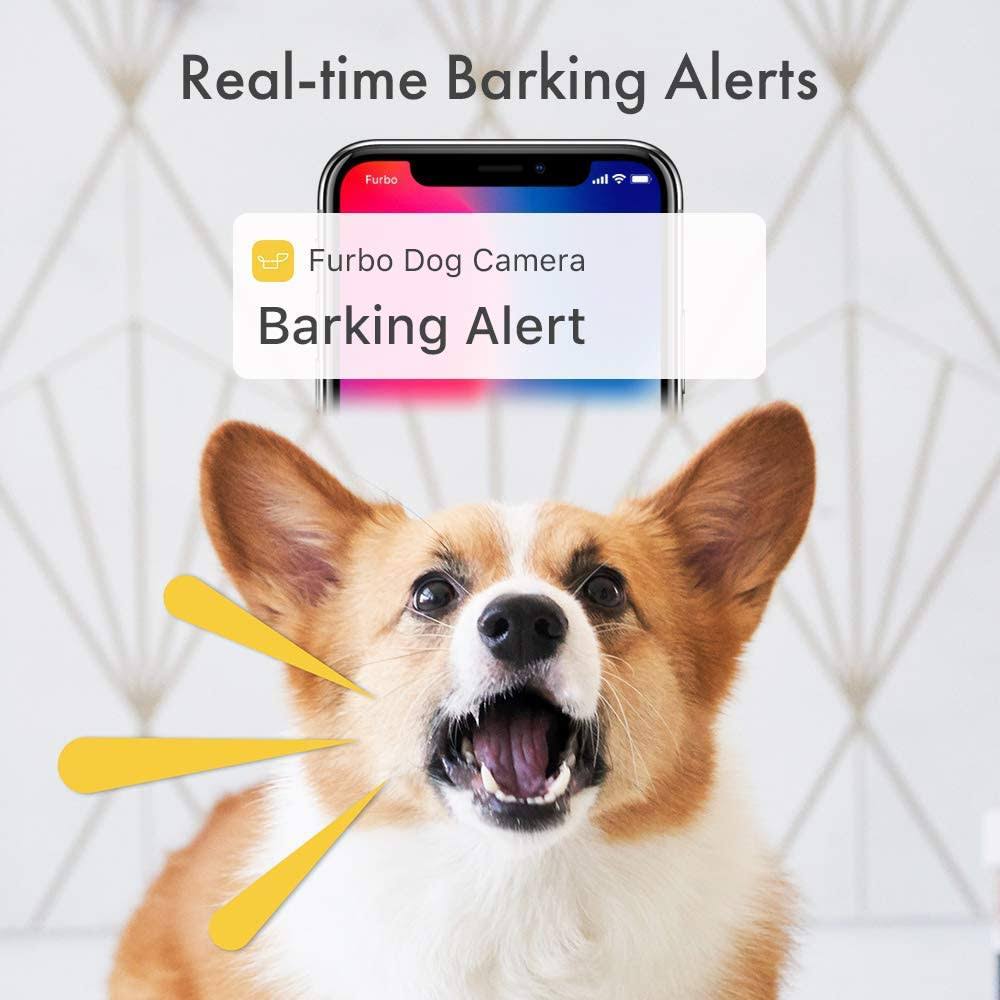 Dog Camera with Treat Tossing, Full HD WiFi and 2-Way Audio F8017