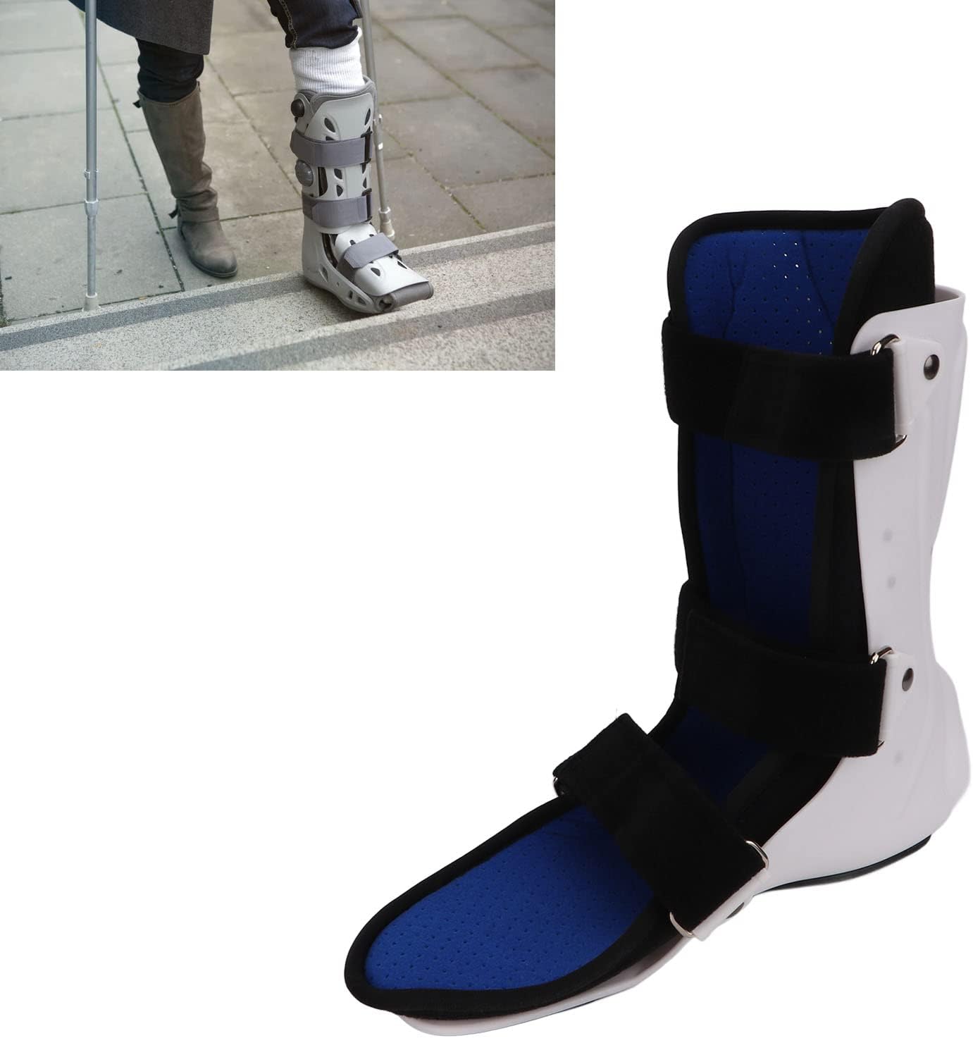Fracture Walking Boot for Foot Support, Right Foot L N3280