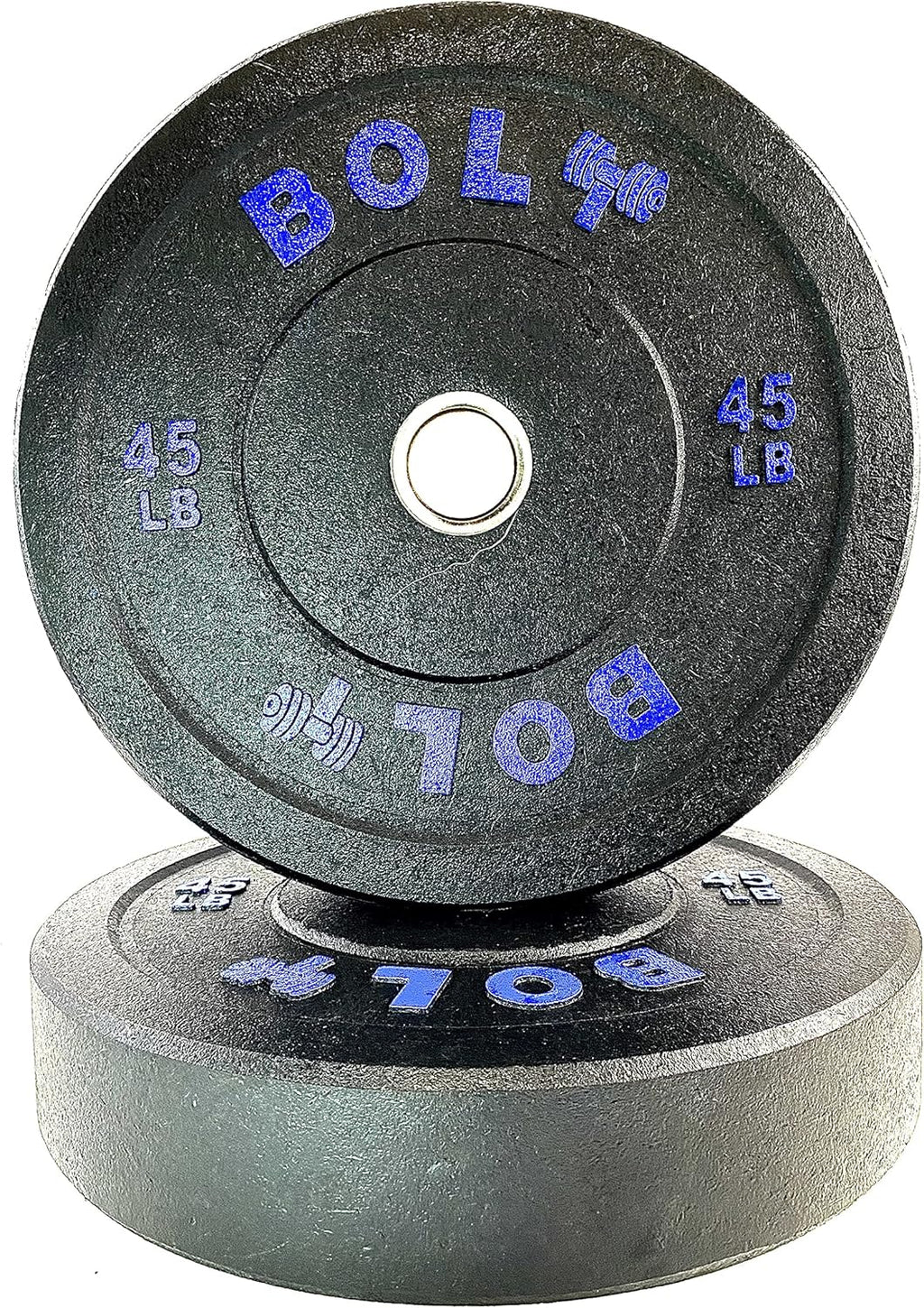 Crumb Bumper Plate Set 260 Lb for Weightlifting and Gym F34511