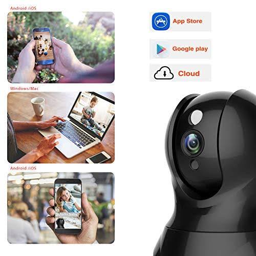Indoor WiFi Pan/Tilt Pet Camera 1080p I324