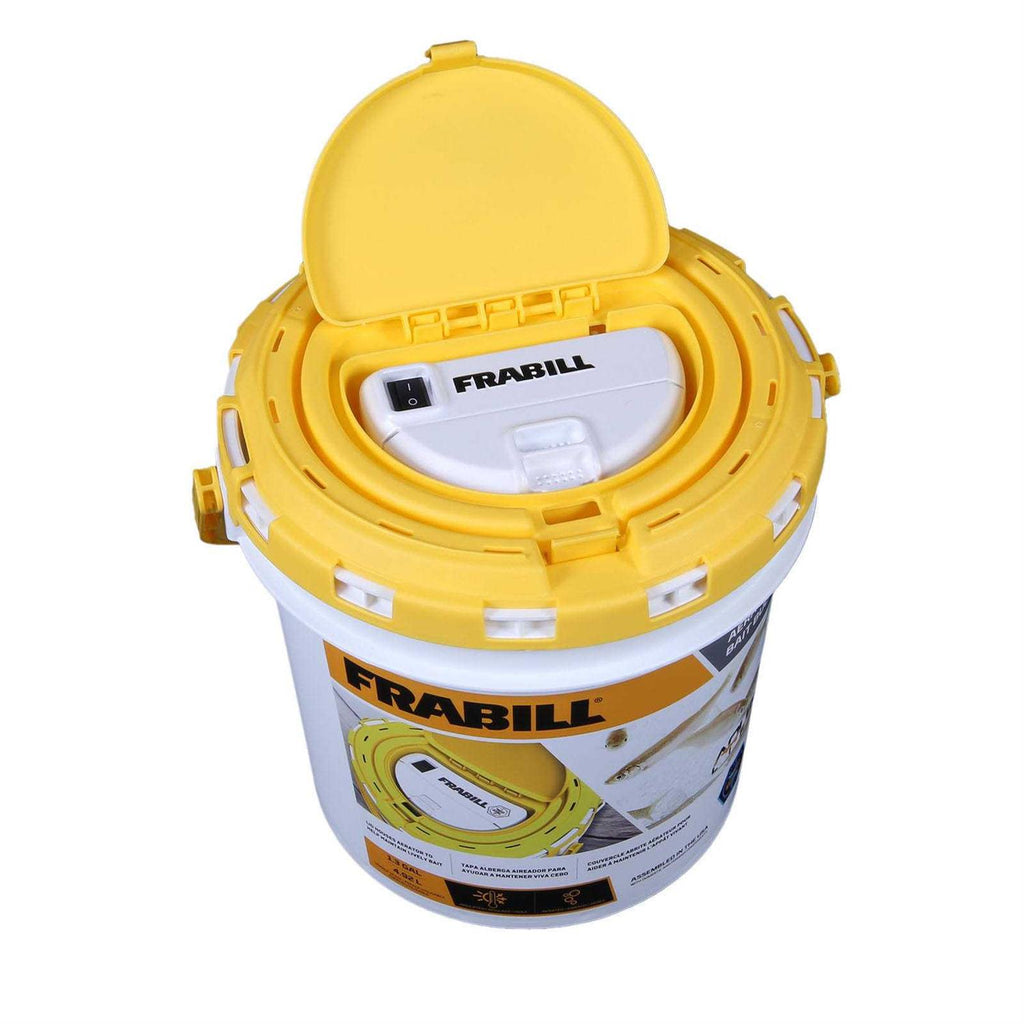 Dual Fish Bait Bucket with Aerator J40477