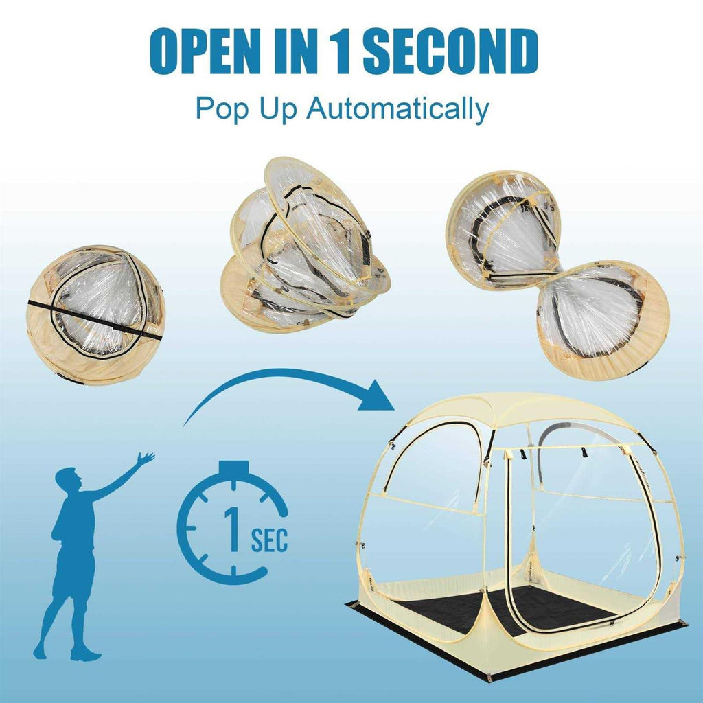 Pop-Up Bubble Tent for Outdoor Camping, 1-6 Person C275765