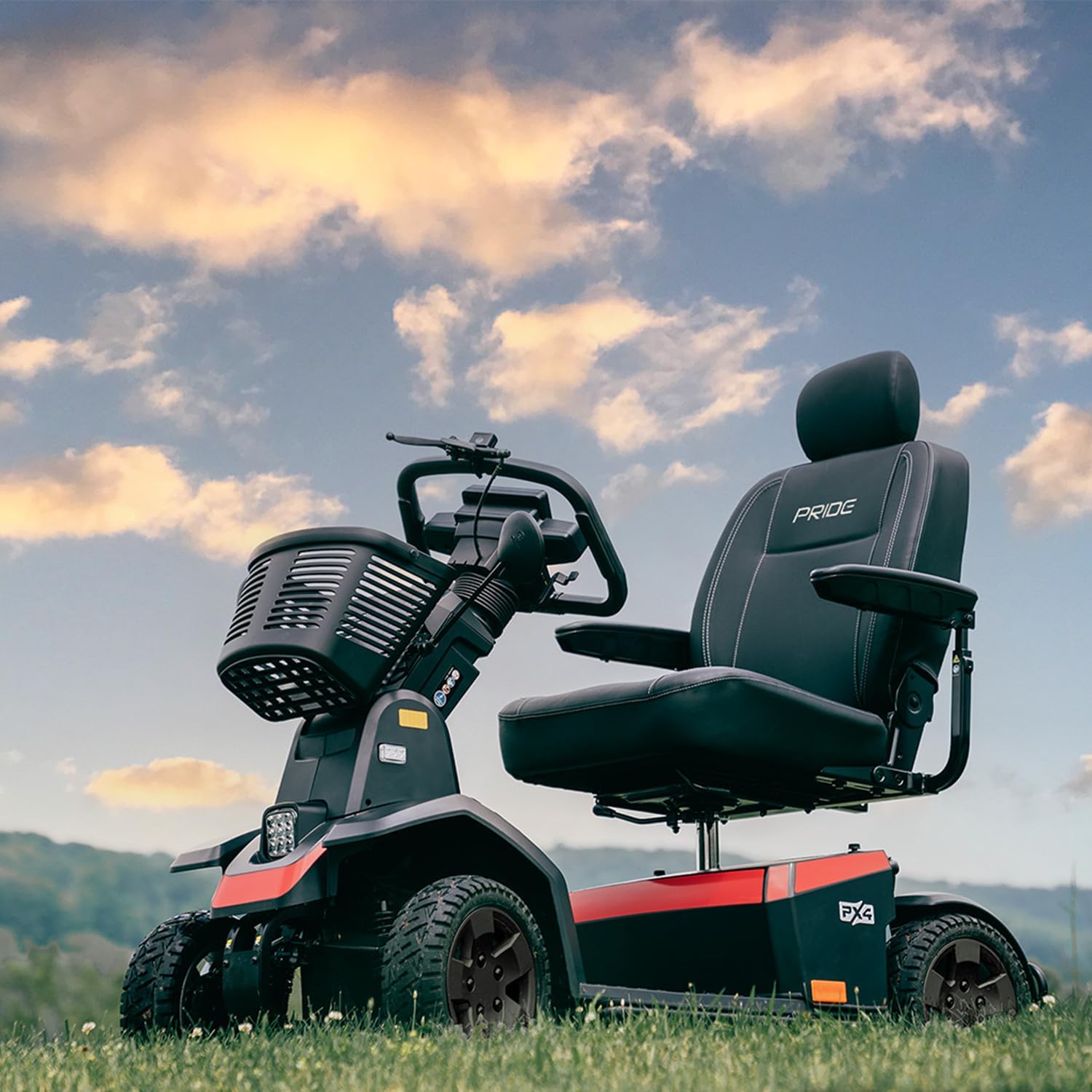 Outdoor 4-Wheel Travel Electric Scooter for Adults, 500 lbs Capacity V6222