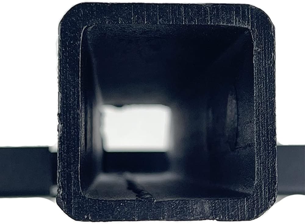 Universal Hitch Step Anti Slip Rust Towing Bumper Guard Black for 2" Rear Hitch Receivers K619