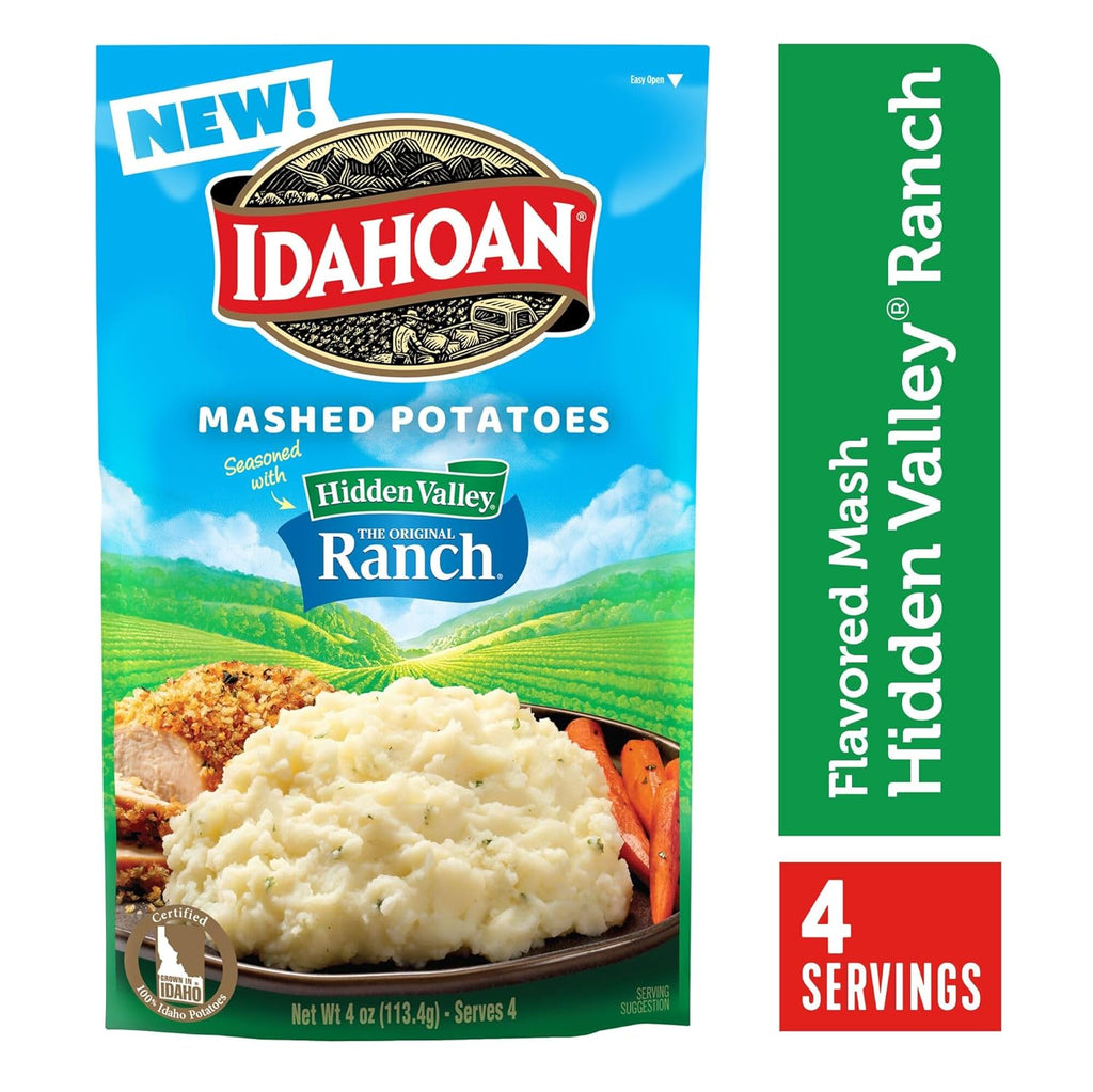 Seasoned Mashed Potatoes, 4 oz (Pack of 12) Z92427