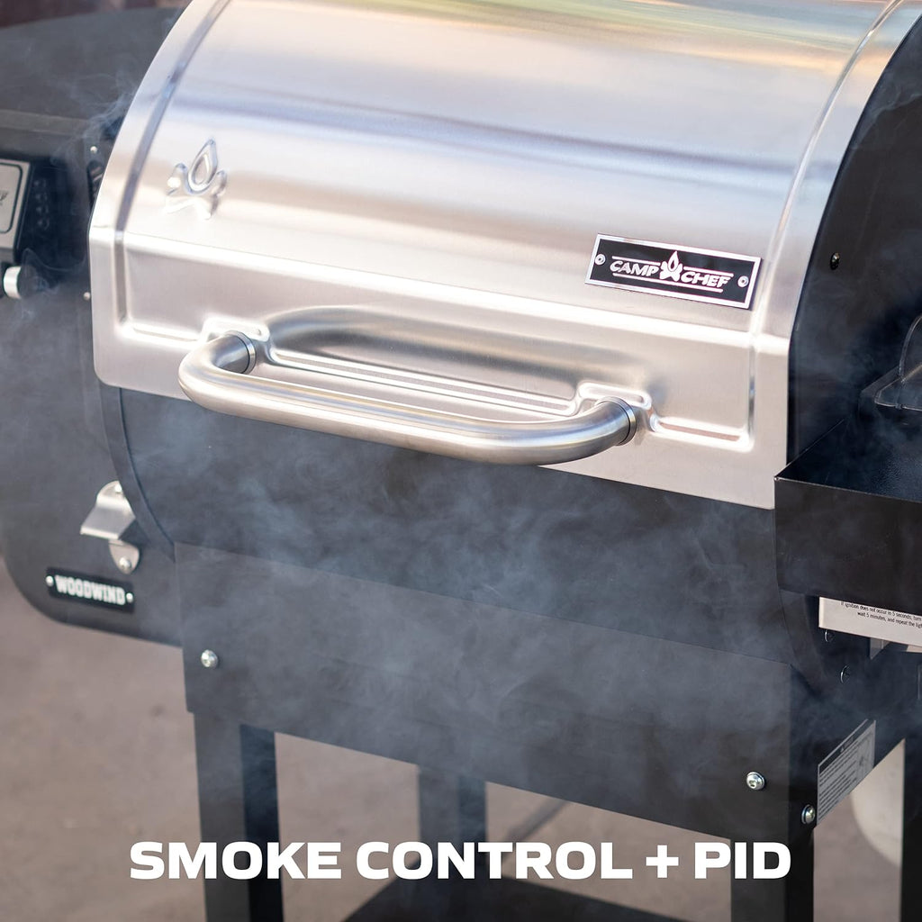 36 in. WiFi Woodwind Pellet Grill & Smoker with Sidekick R4562