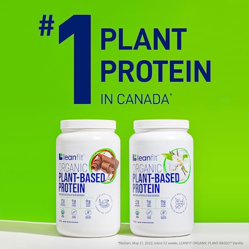 Organic Plant-Based Protein Powder, Natural Chocolate Flavor, 21g Protein N765