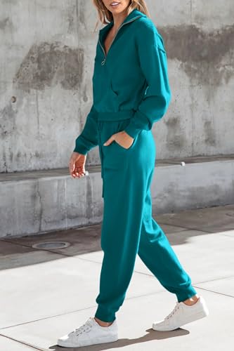 Women's 2 Piece Sweatshirt and Jogger Set D63216