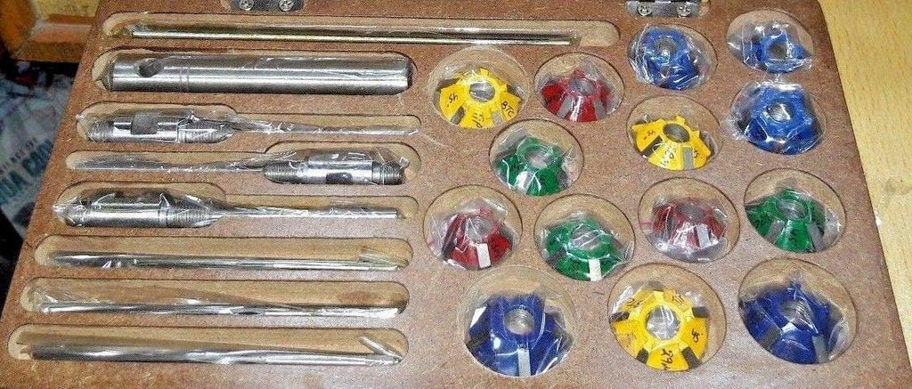 Valve Seat Cutter 15 pcs Set for Car & Bike N64602