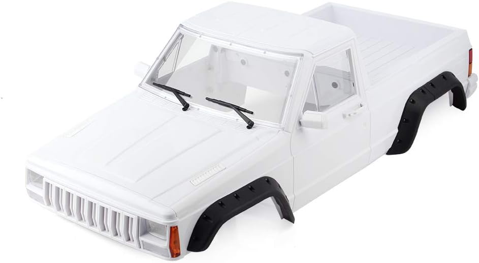 Unpainted 313mm Wheelbase Pickup Truck Shell Kit for 1/10 RC Crawler F658