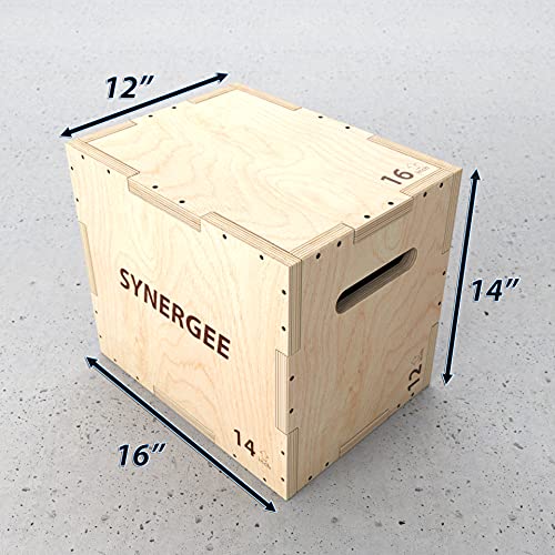 Wood Plyometric Box for Jump Training and Conditioning F822
