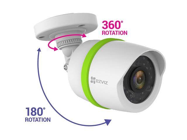 8 Weatherproof HD Security Cameras with 2TB DVR Storage T249913