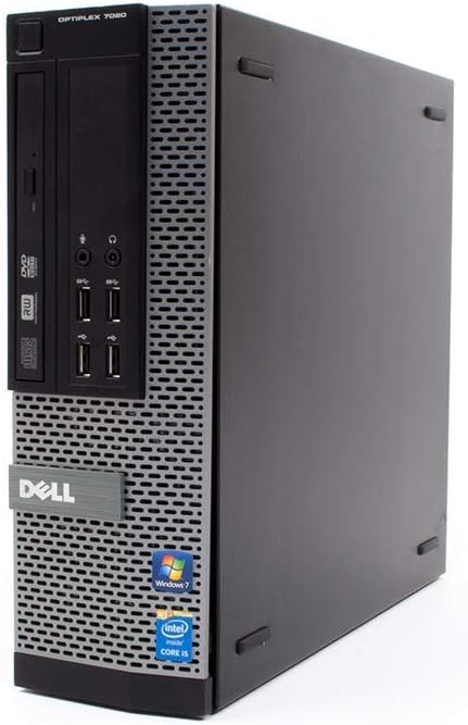 Small Form Factor Desktop PC, Intel Core i7, 16GB RAM, 2TB HDD + 256GB SSD, 24-inch LCD, Windows 10 Pro U6349