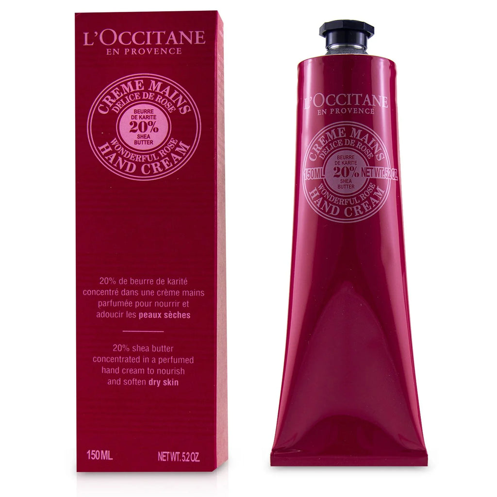 Shea Butter Hand Cream with Rose 150ml D41601