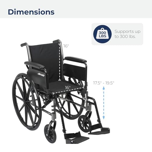 Lightweight Wheelchair with Flip Back Removable Arms and Swing Away Footrests L427536