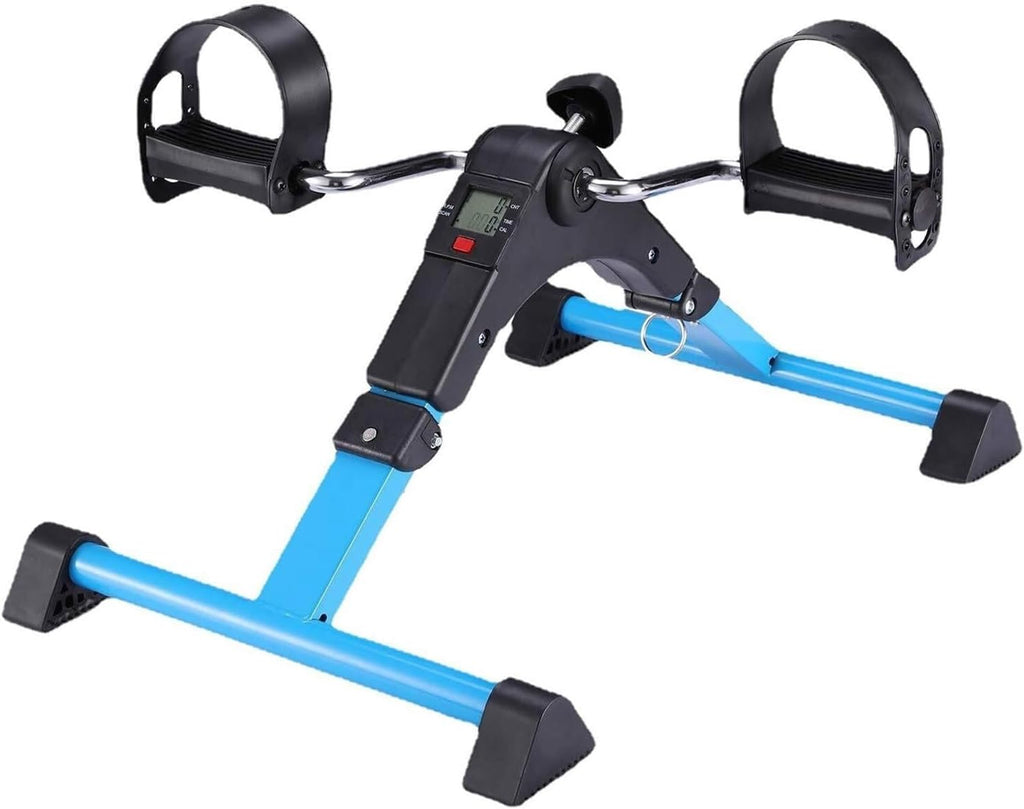 Portable Mini Exercise Bike with LCD Display for Indoor Leg and Arm Workout F33560