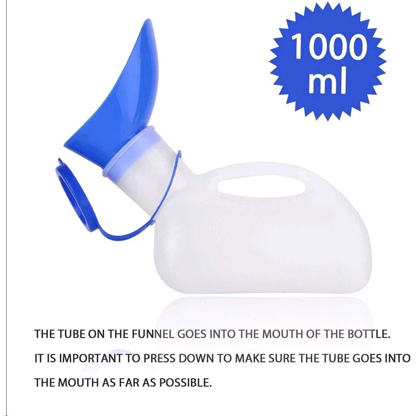 Portable Urinal with Sealed Lid and Funnel for Camping J872