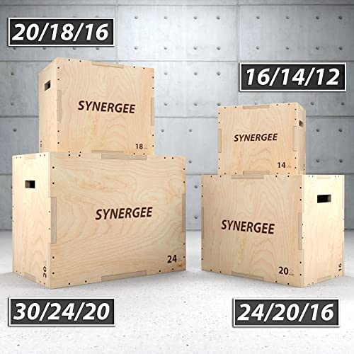 Wood Plyometric Box for Jump Training and Conditioning F822
