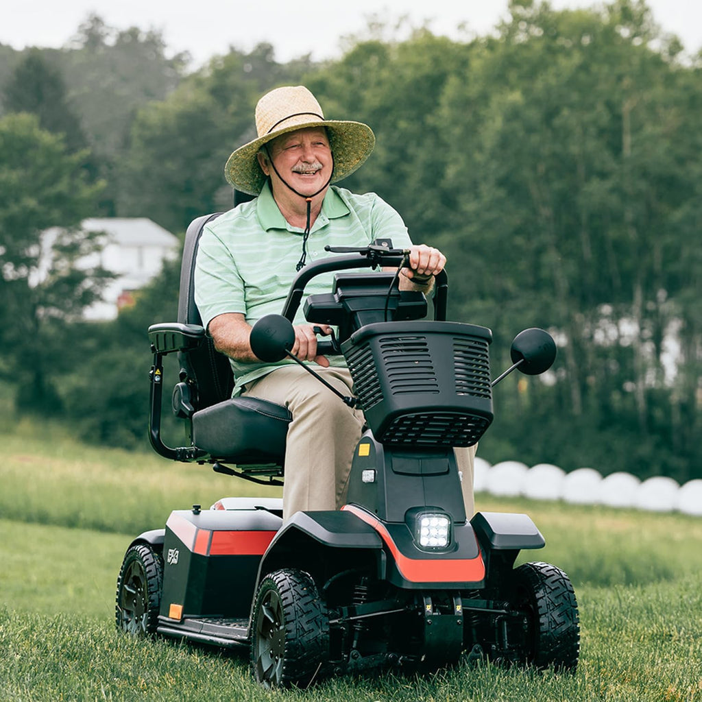 Outdoor 4-Wheel Travel Electric Scooter for Adults, 500 lbs Capacity V6222