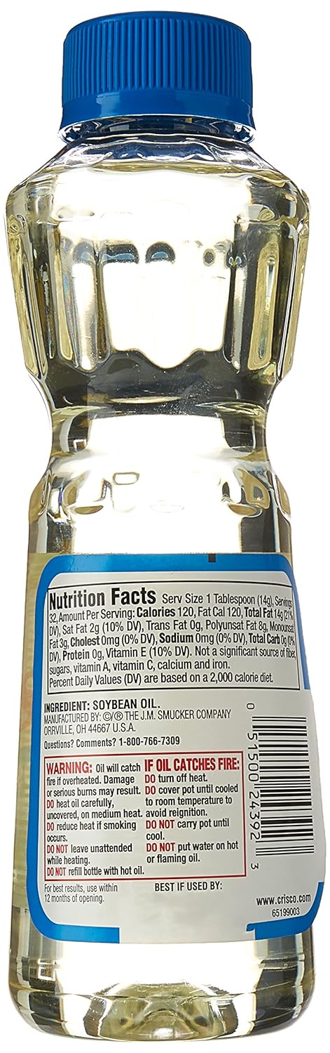 Pure Vegetable Oil, 16 oz W6082