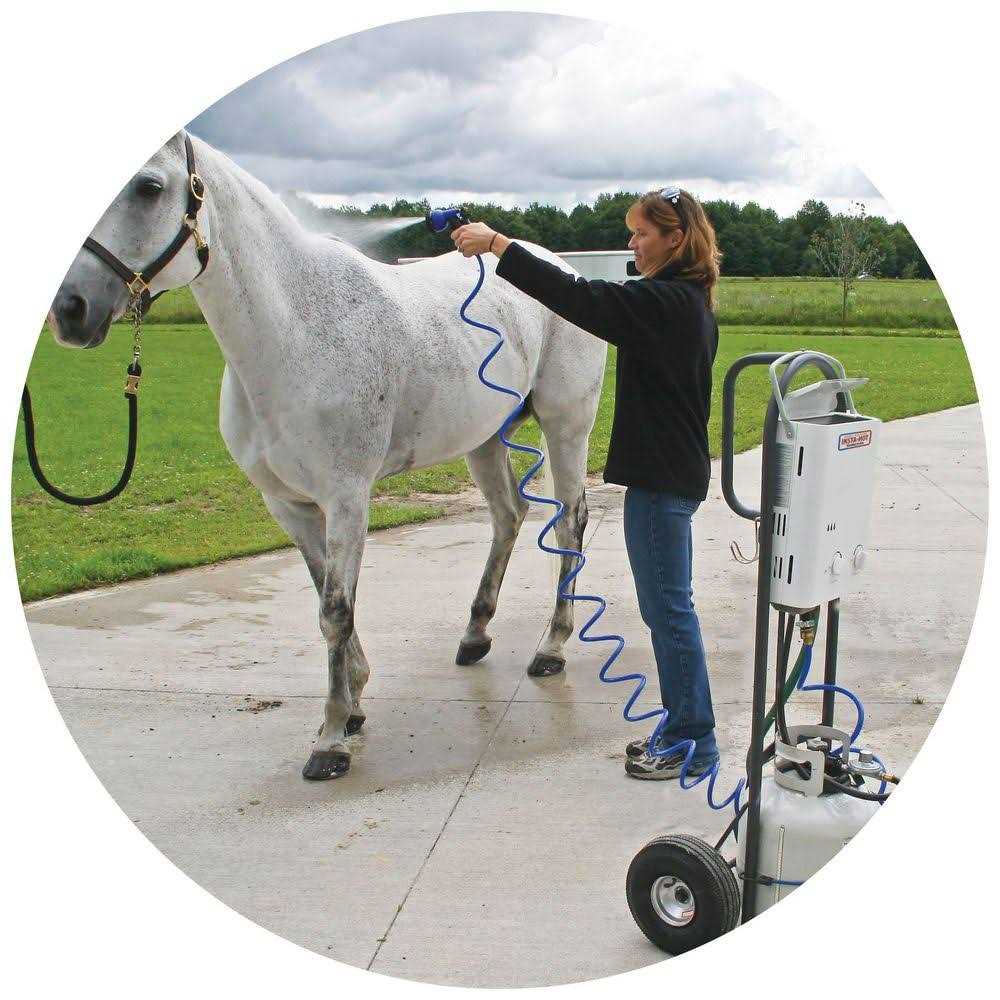 Portable Equine Washing System with Cart J611319