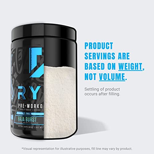 Pre Workout with Caffeine, Energy and Strength, 25 Servings R770845
