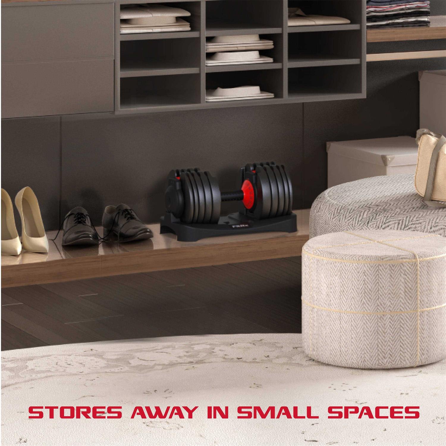 Adjustable Dumbbell with Quick-Select Weights D82301
