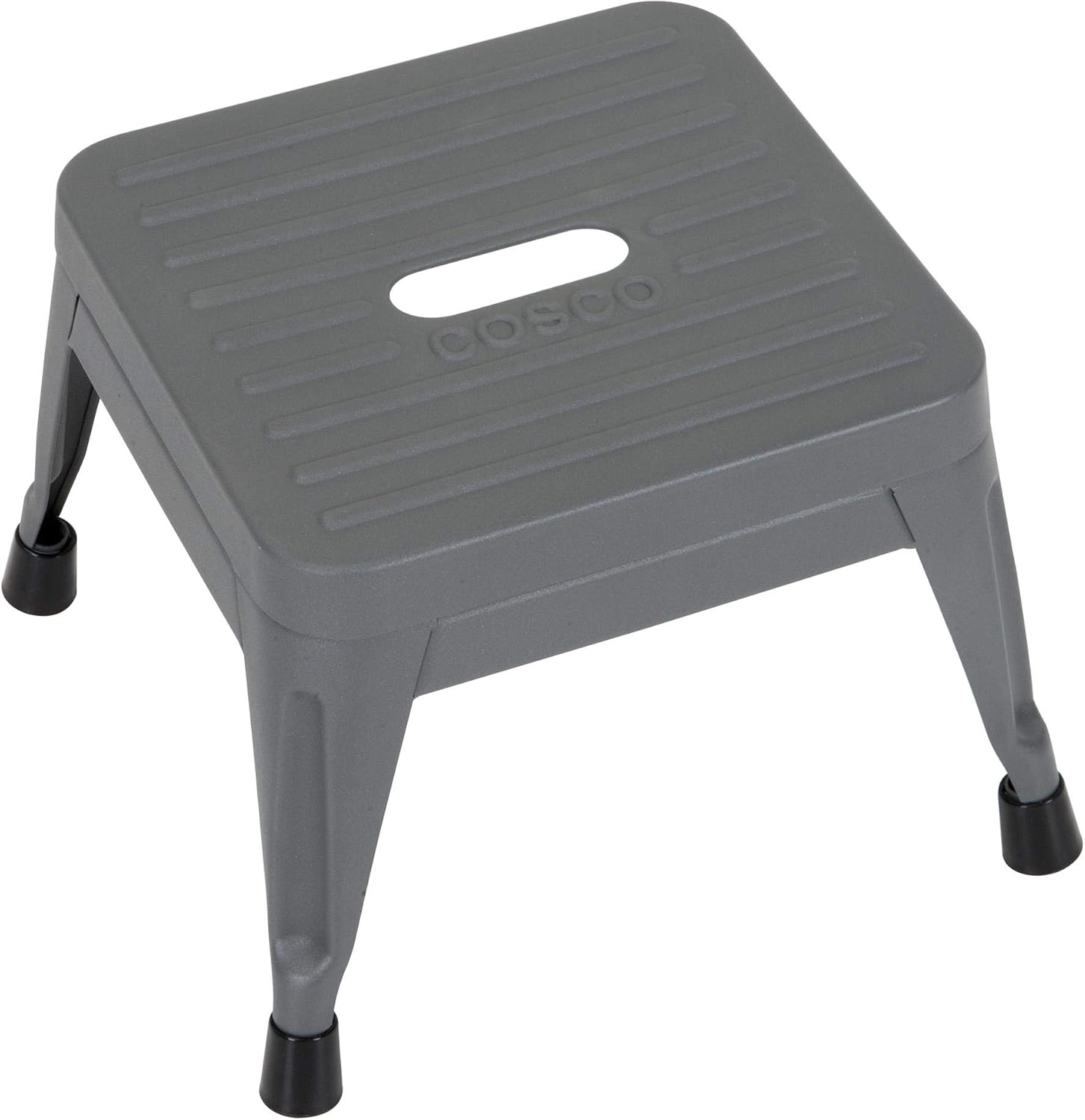Stackable Steel Step Stool, 2 Pack, Gray R7407