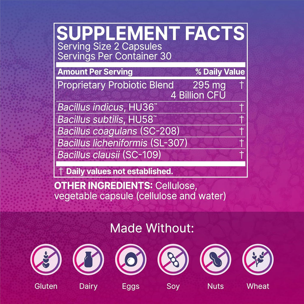 Probiotic and Gut Mucosal Support Bundle with Spore-Based Probiotic and Amino Acids S66018