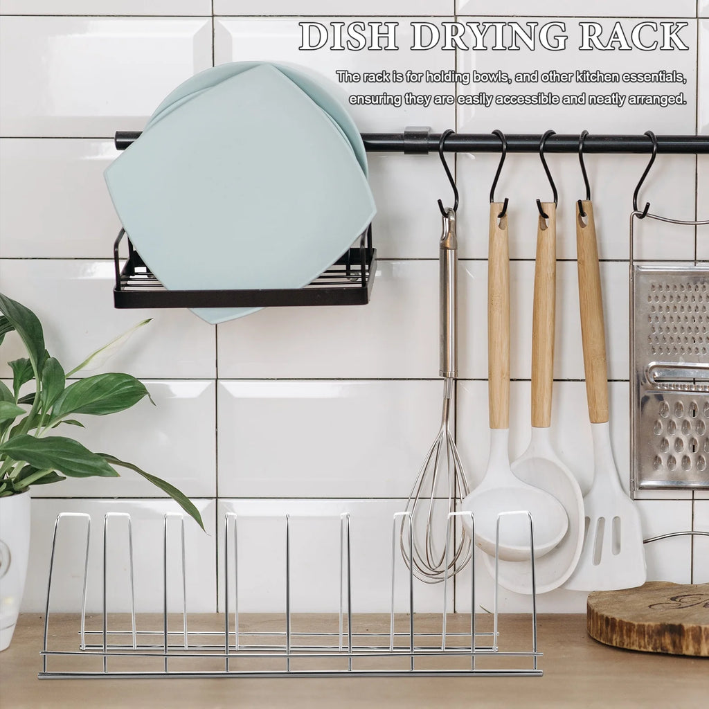 Kitchen Dish Drying Rack with Stainless Steel Storage Box D948064