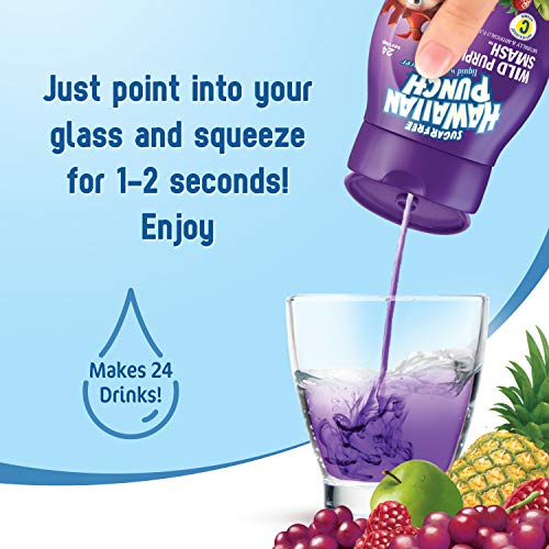 Fruit Juicy Red Liquid Water Enhancer, Sugar Free, Zero Calorie, 4 Bottles Z15683