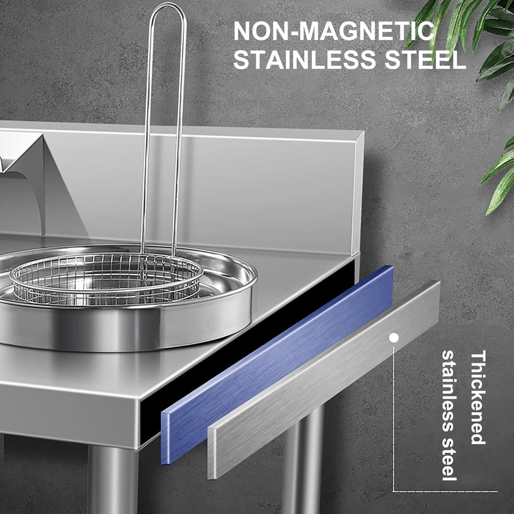 Stainless Steel Breading Table for Commercial Kitchen C538