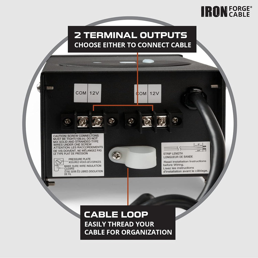 200W Low Voltage Landscape Lighting Transformer with Timer P268996